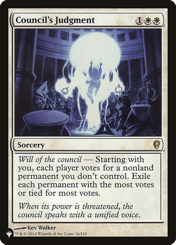 Council's Judgment [LIST - 16/210]