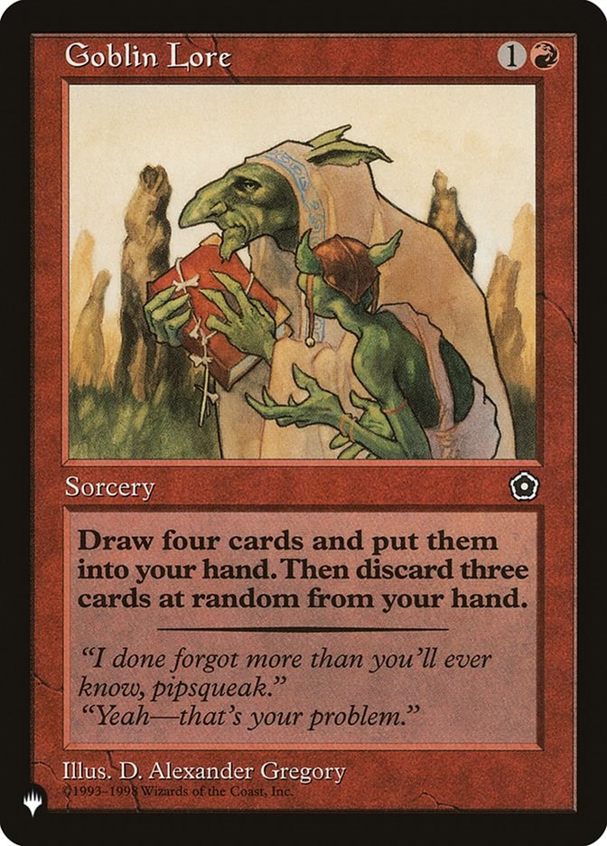 Goblin Lore [LIST - 104]
