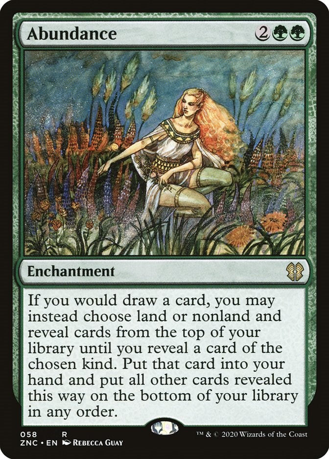Abundance [ZNC - 58]