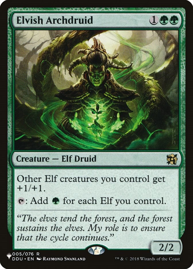 Elvish Archdruid [LIST - 005/076]