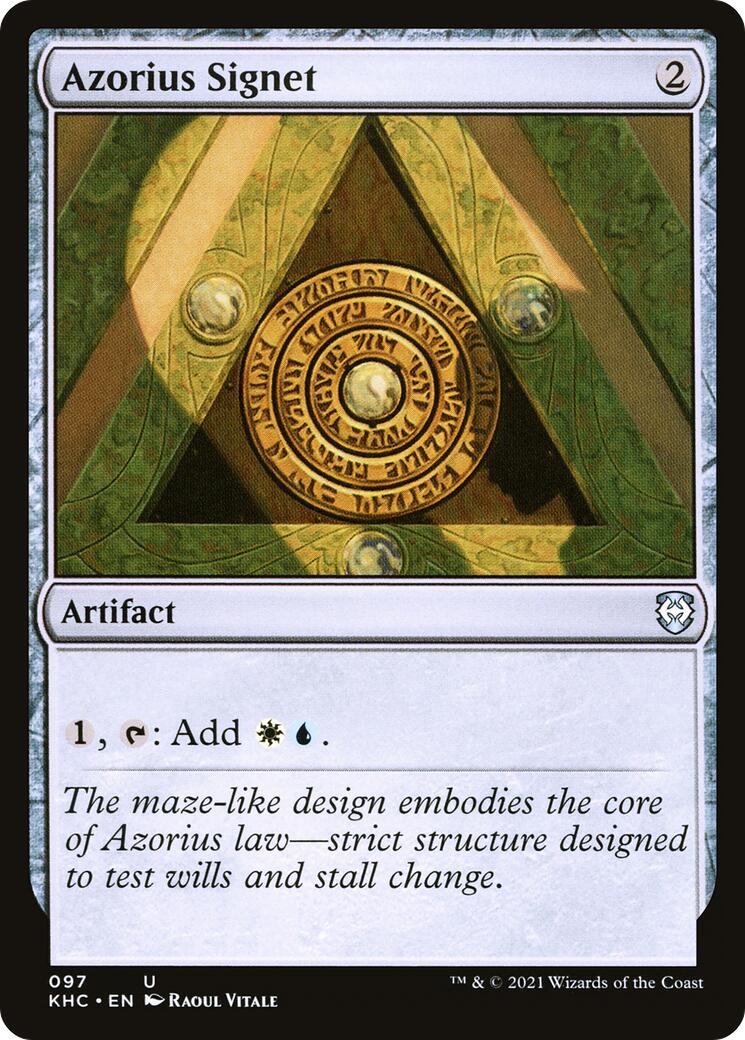 Azorius Signet [KHC - 97]