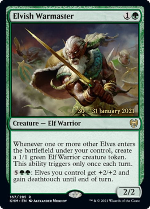 Elvish Warmaster [PRE - 167]