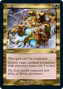 Abrupt Decay [TSR - 370]