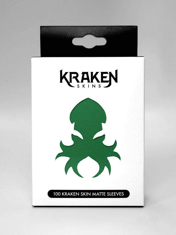 Kraken Skins Forest Green Matte Sleeves