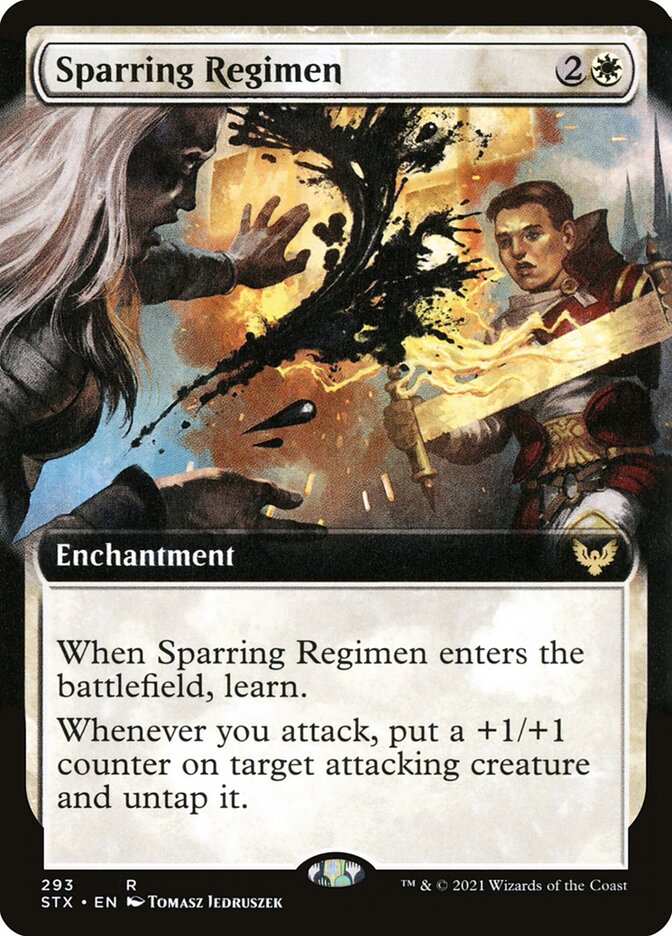 Sparring Regimen (Extended Art) [STX - 293]