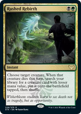 Rushed Rebirth [STX - 228]