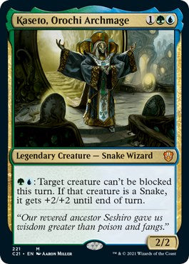 Kaseto, Orochi Archmage [C21 - 221]