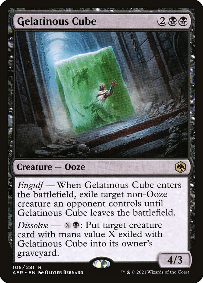Gelatinous Cube [AFR - 105]