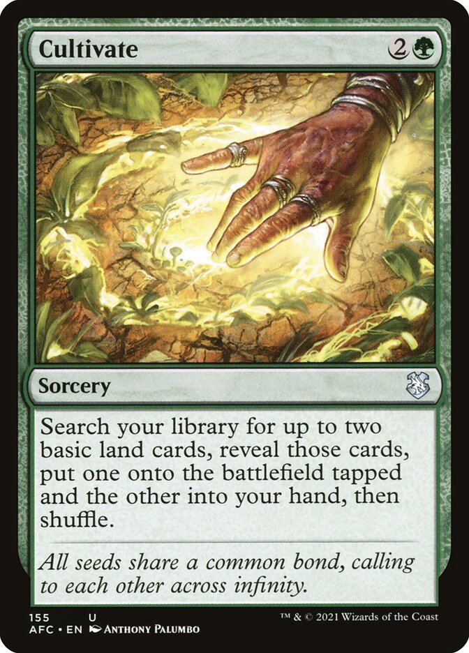Cultivate [AFC - 155]