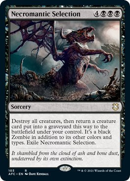 Necromantic Selection [AFC - 103]