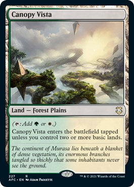 Canopy Vista [AFC - 227]