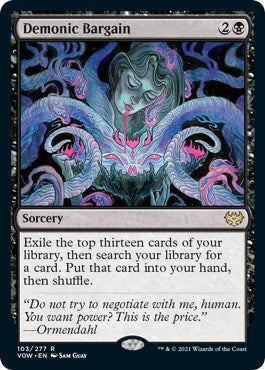 Demonic Bargain [VOW - 103]