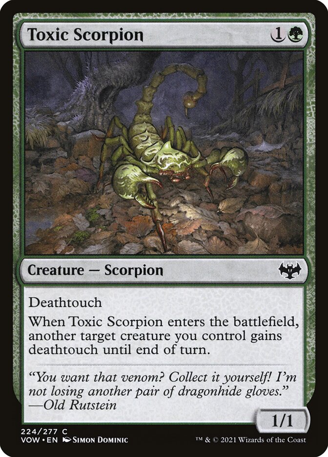 Toxic Scorpion [VOW - 224]