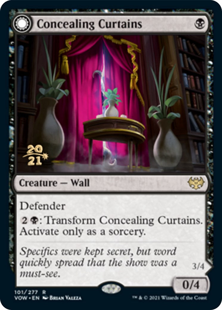 Concealing Curtains [PRE - 101]