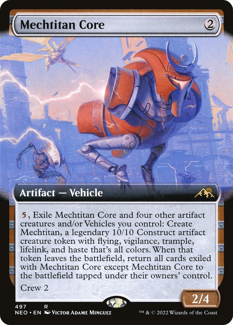 Mechtitan Core (Extended Art) [NEO - 497]