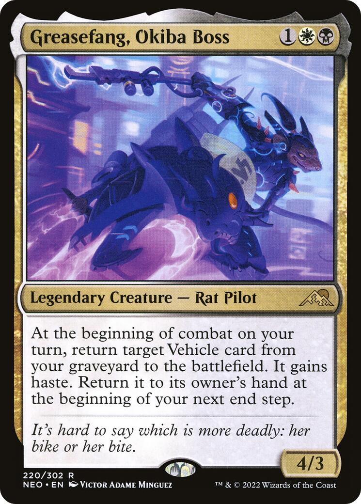 Greasefang, Okiba Boss [NEO - 220]