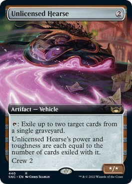 Unlicensed Hearse (Extended Art) [SNC - 440]