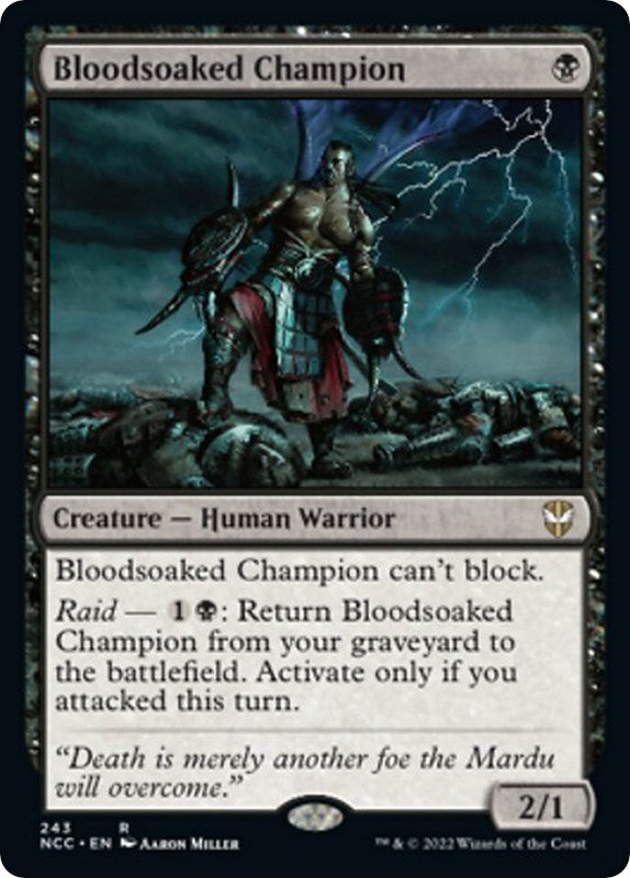 Bloodsoaked Champion [NCC - 243]
