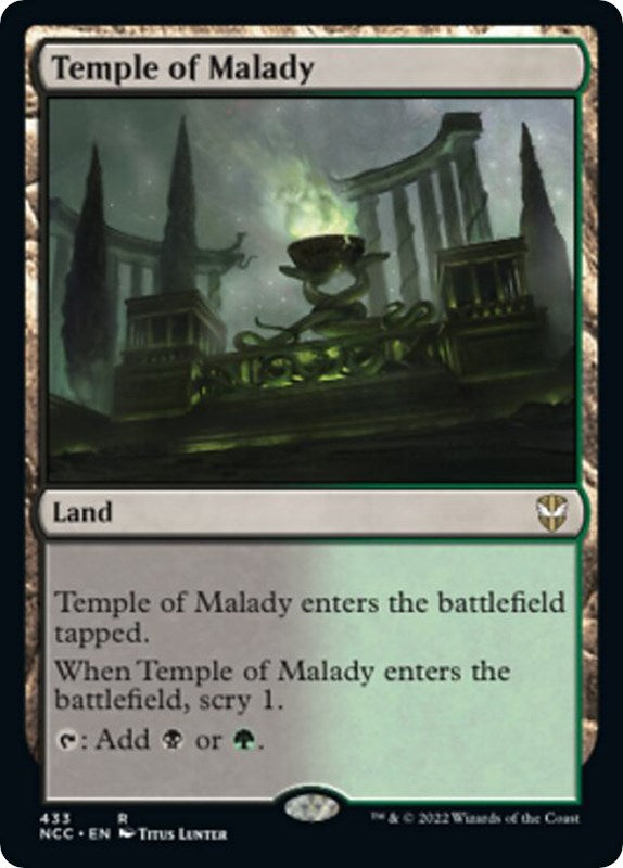 Temple of Malady [NCC - 433]