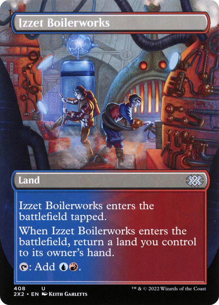 Izzet Boilerworks (Borderless) [2X2 - 408]