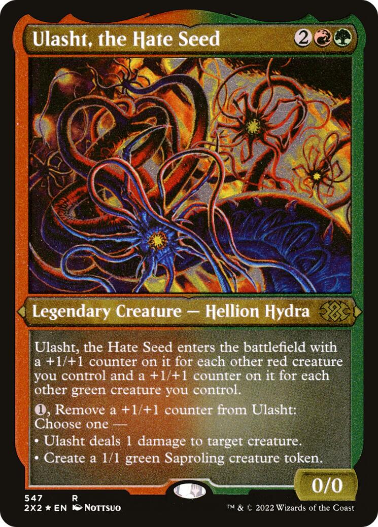 Ulasht, the Hate Seed (Foil Etched) [2X2 - 547]