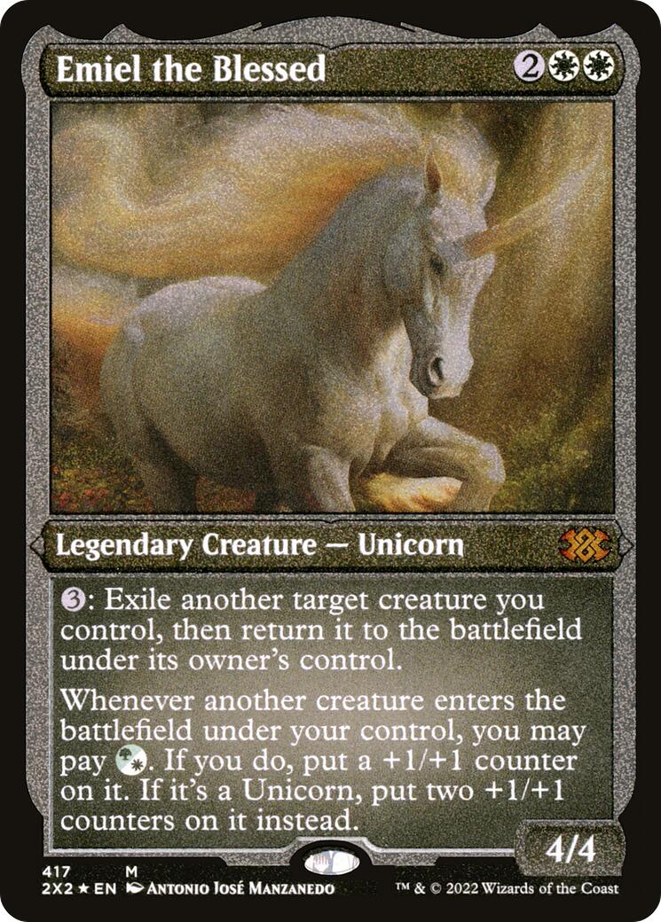 Emiel the Blessed (Foil Etched) [2X2 - 417]