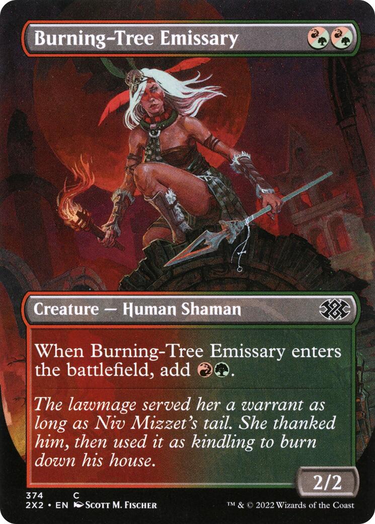 Burning-Tree Emissary (Borderless) [2X2 - 374]