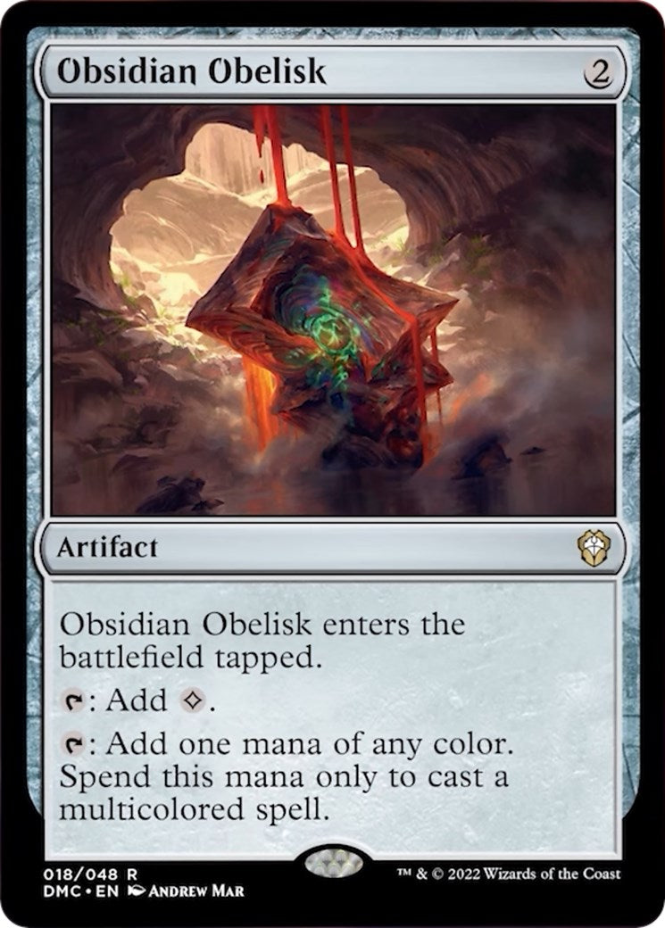 Obsidian Obelisk [DMC - 18]