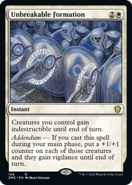 Unbreakable Formation [DMC - 106]