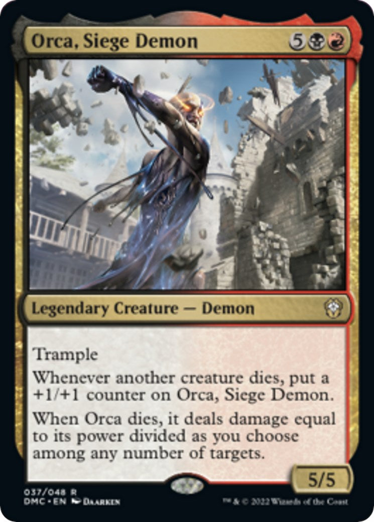 Orca, Siege Demon [DMC - 37]