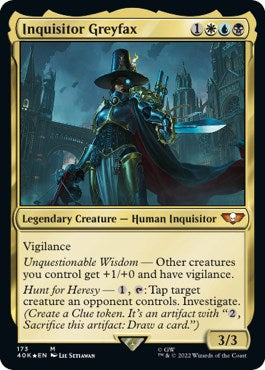 Inquisitor Greyfax [40K - 173]
