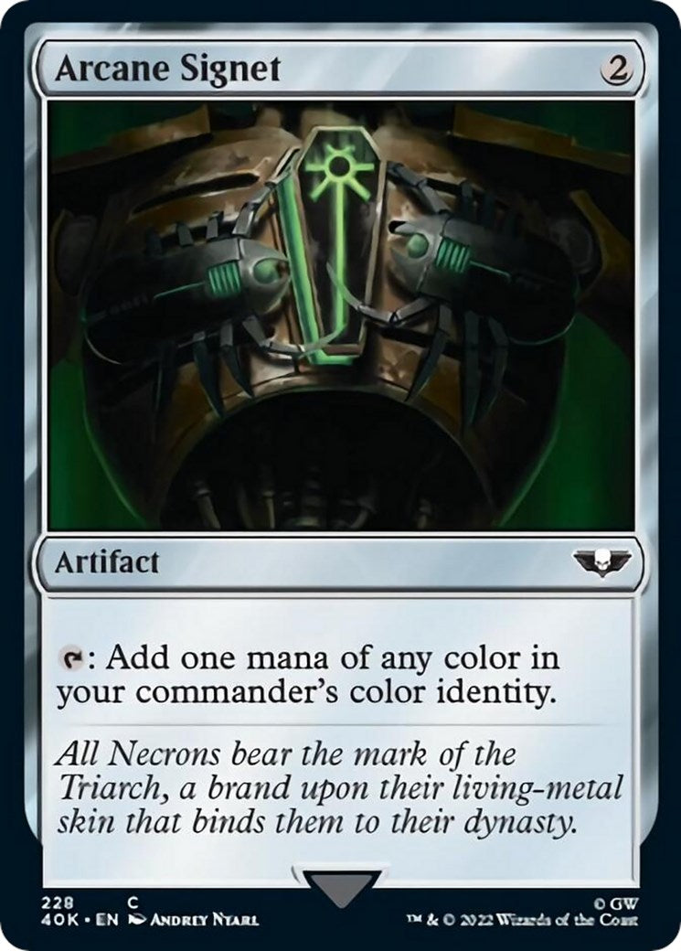 Arcane Signet (228) [40K]