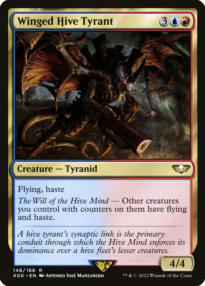 Winged Hive Tyrant [40K - 148]