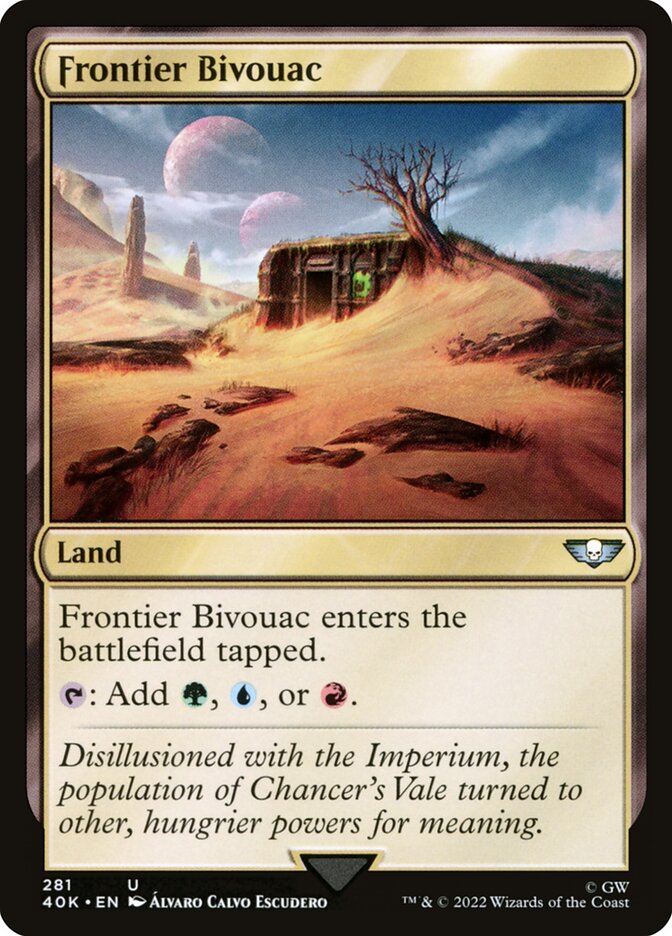 Frontier Bivouac [40K - 281]