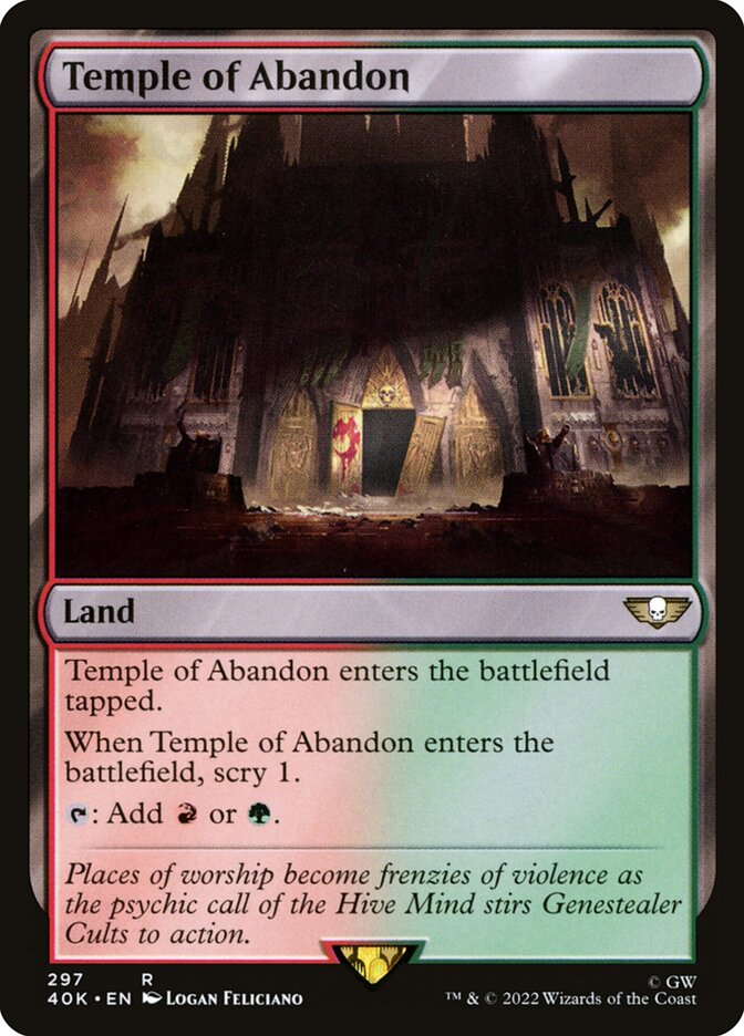 Temple of Abandon [40K - 297]