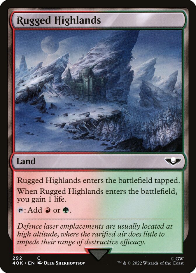 Rugged Highlands [40K - 292]