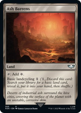 Ash Barrens [40K - 265]