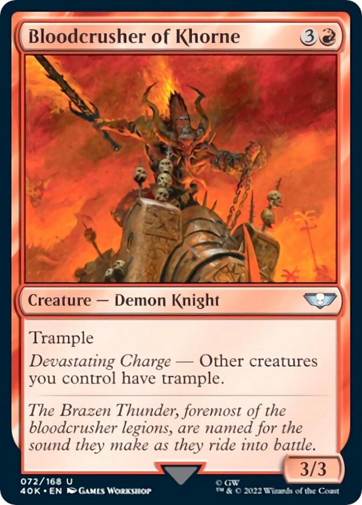 Bloodcrusher of Khorne [40K - 72]