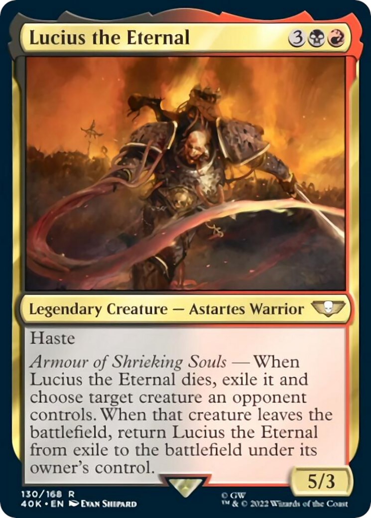 Lucius the Eternal [40K - 130]