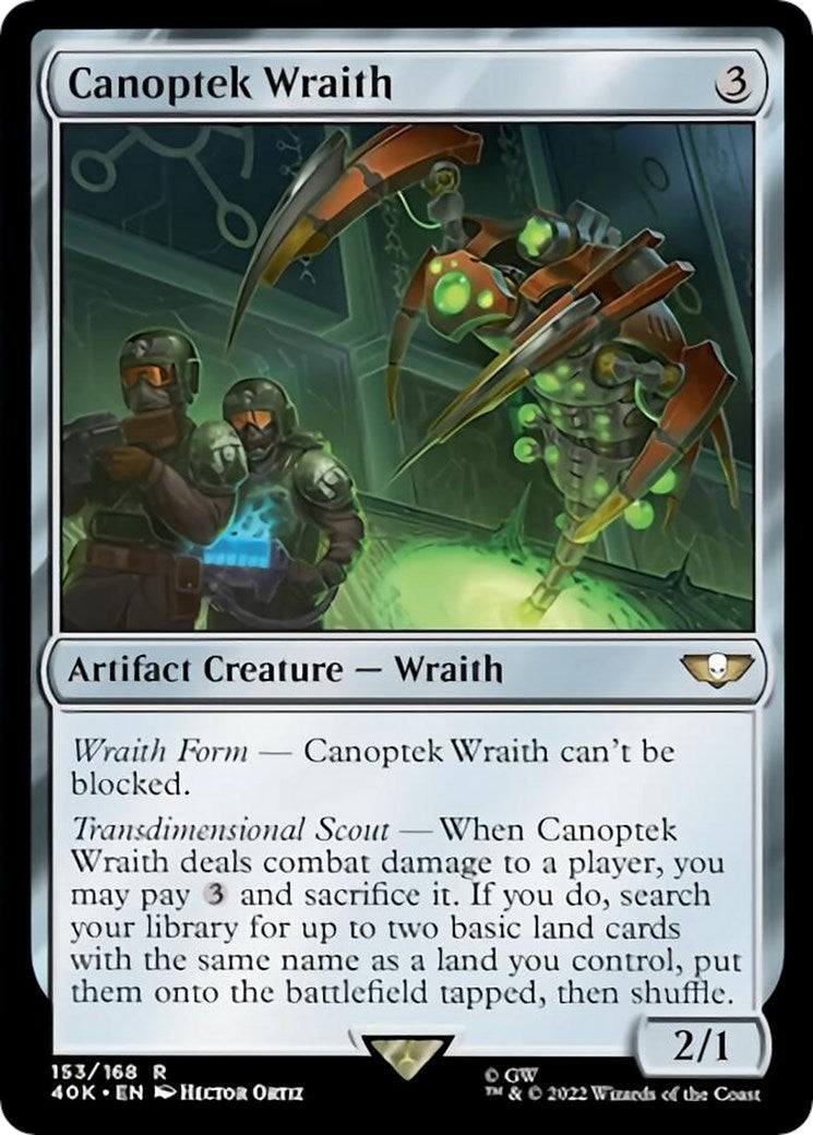 Canoptek Wraith [40K - 153]