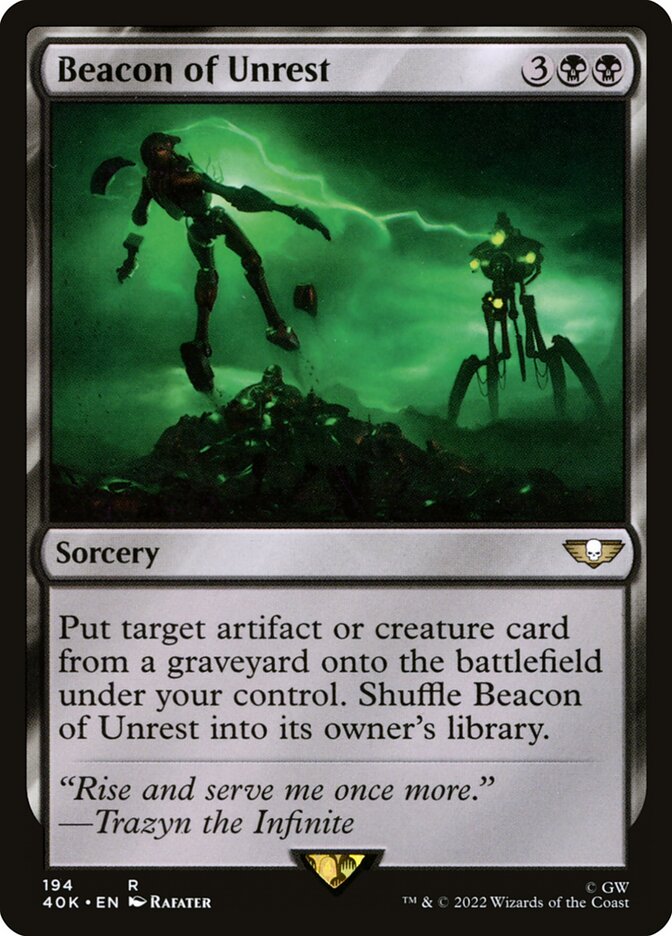 Beacon of Unrest [40K - 194]