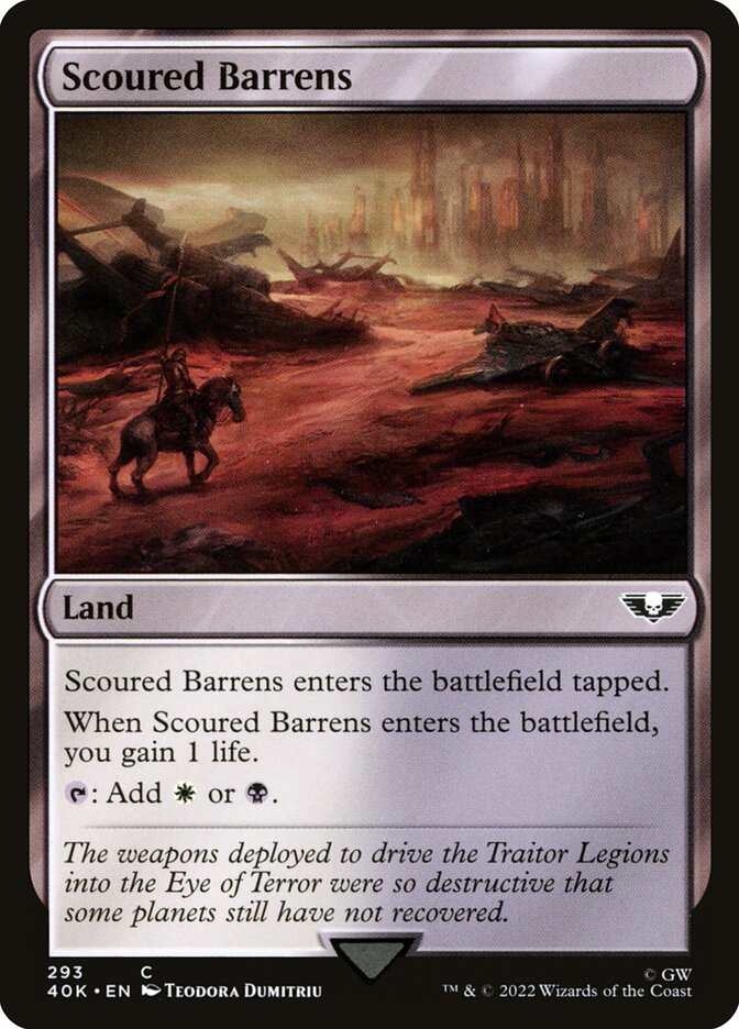 Scoured Barrens [40K - 293]