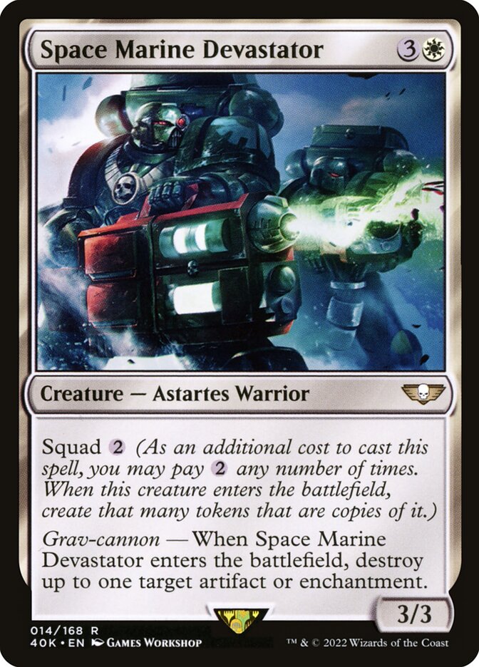 Space Marine Devastator [40K - 14]