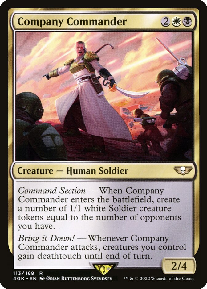 Company Commander [40K - 113]