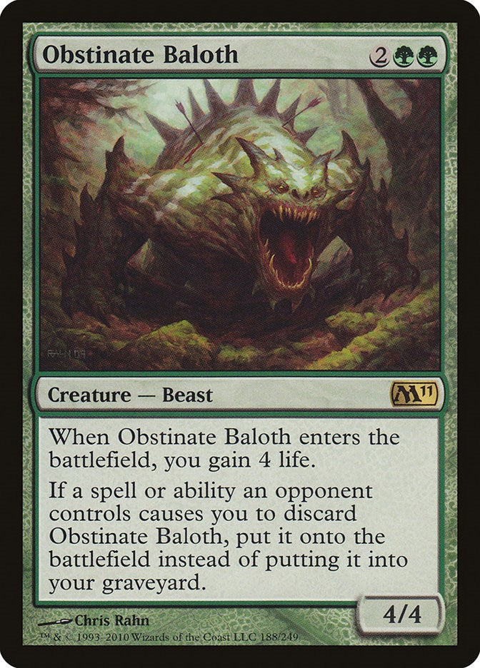 Obstinate Baloth [M11 - 188]