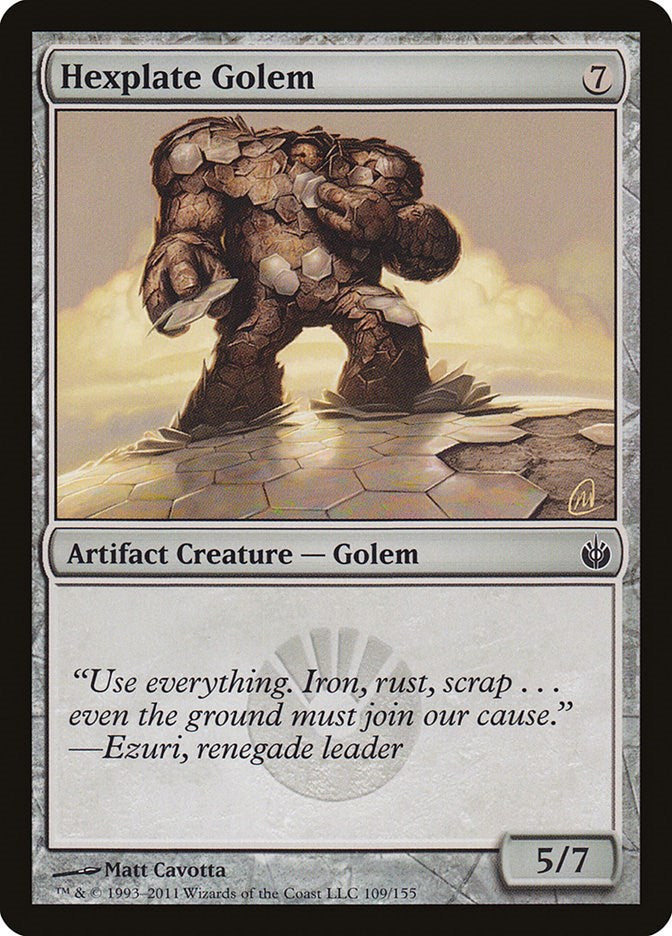 Hexplate Golem [MBS - 109]