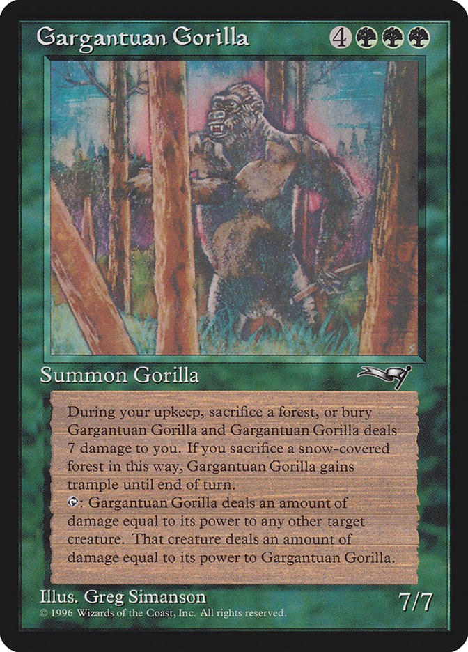 Gargantuan Gorilla [ALL - 91]