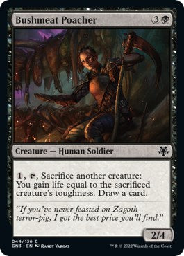 Bushmeat Poacher [GN3 - 44]