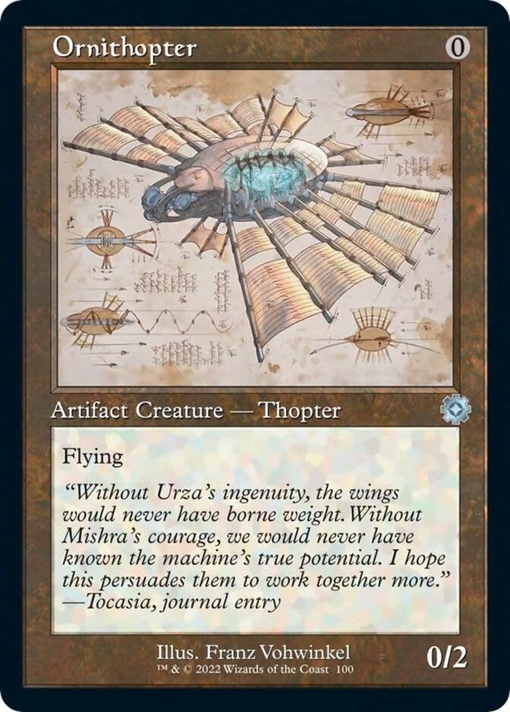 Ornithopter (Schematic) [BRR - 100]