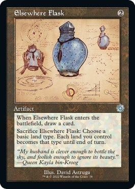 Elsewhere Flask (Schematic) [BRR - 78]